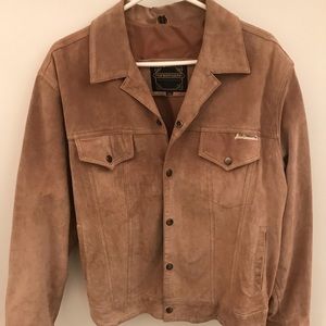 Men’s Vintage Suede Jacket - Pioneer Wear